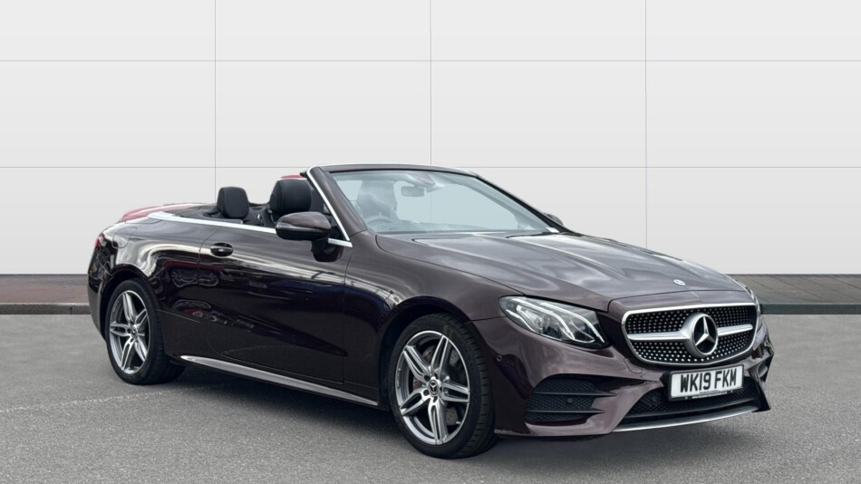 Mercedes-Benz E-Class E300 AMG Line 2dr 9G-Tronic Petrol Cabriolet